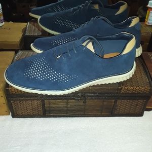Steve Madden Vaelen Blue Suede